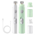 Lime électrique silencieuse pour griffes chien & chat — Soin indolore, lumière LED, rechargeable USB