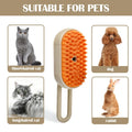Brosse Anti-Poils Vapeur pour Chat - Nettoyage 3-en-1