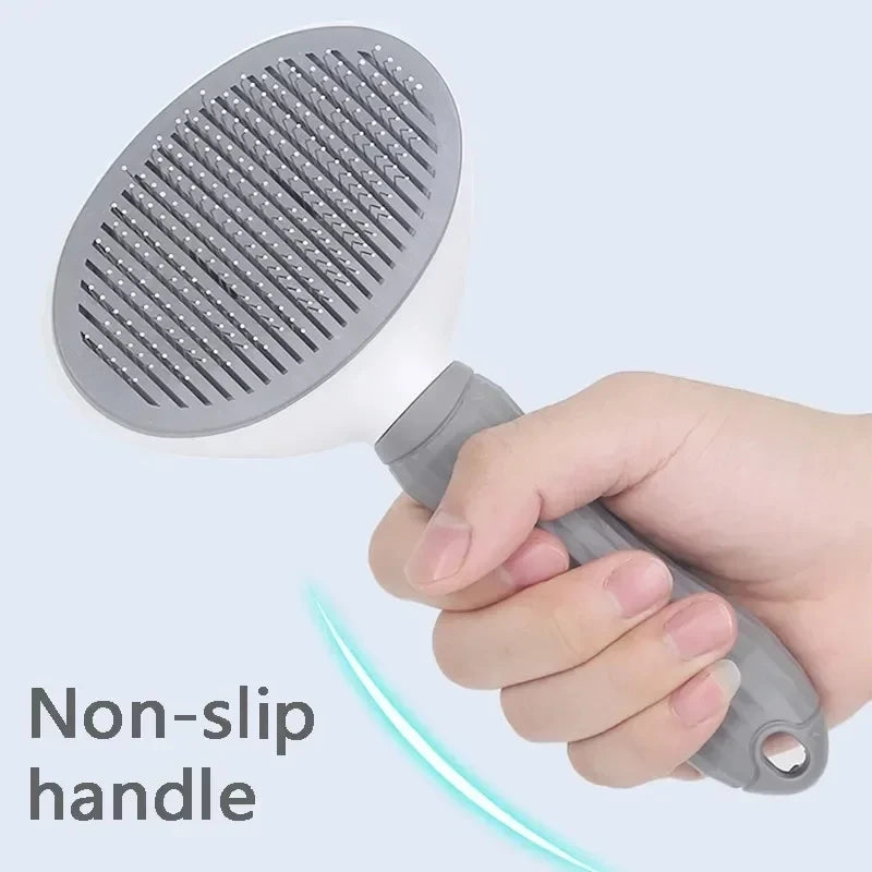 Brosse Auto-Nettoyante pour Chien et Chat